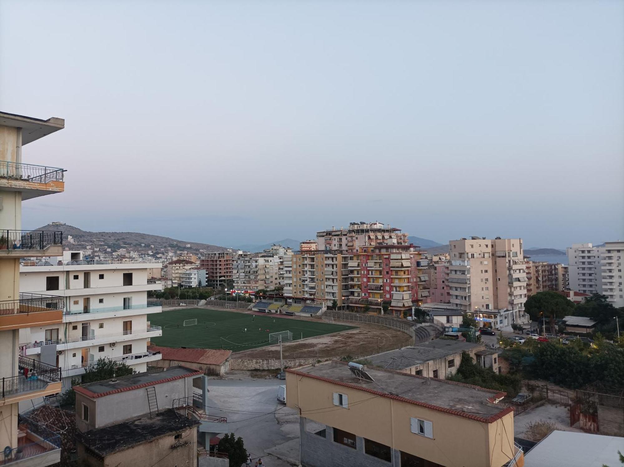 Achilles Apartments Sarandë Eksteriør billede